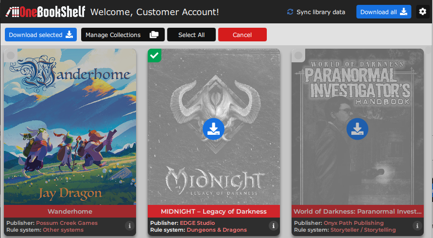 Downloading